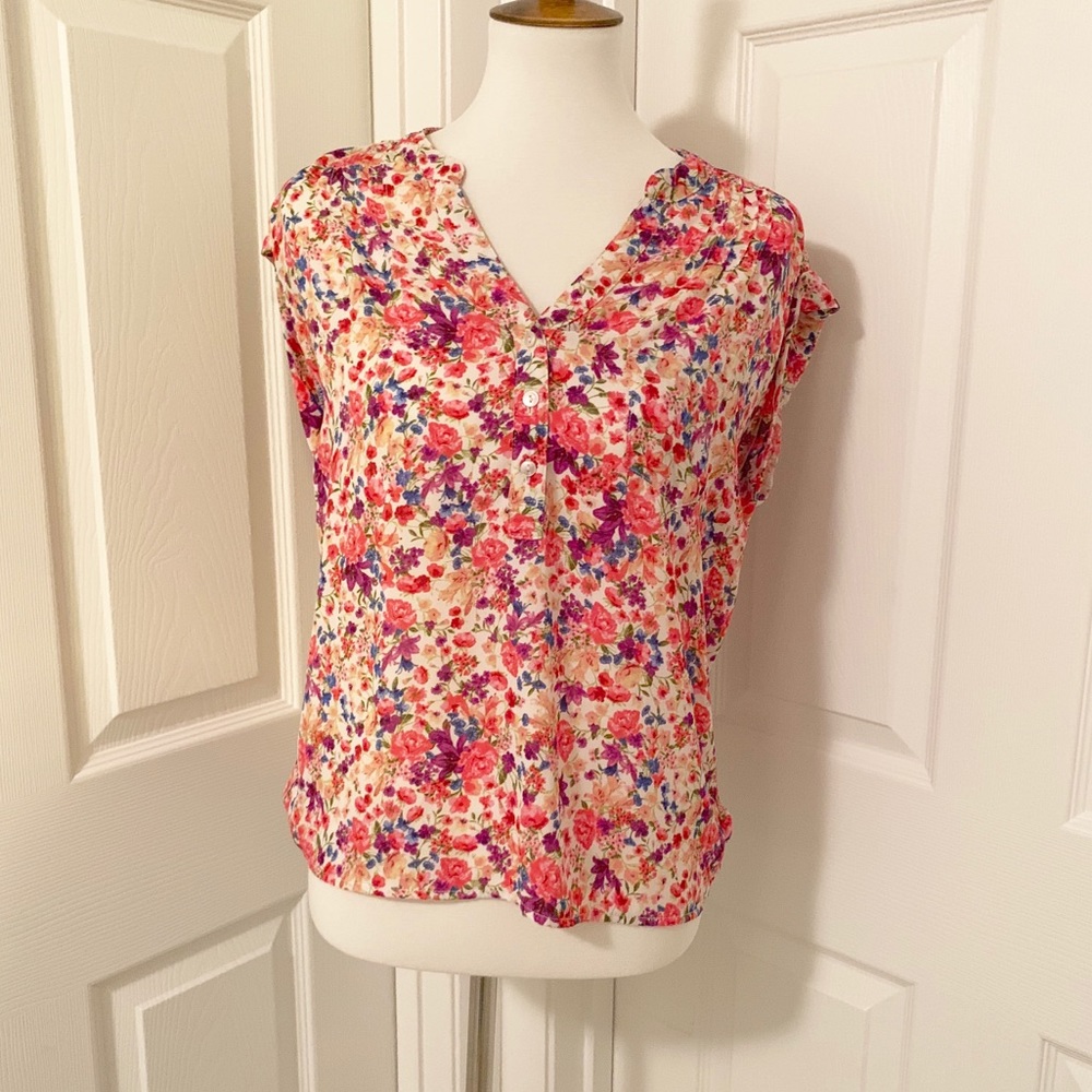Forever 21 floral shirt